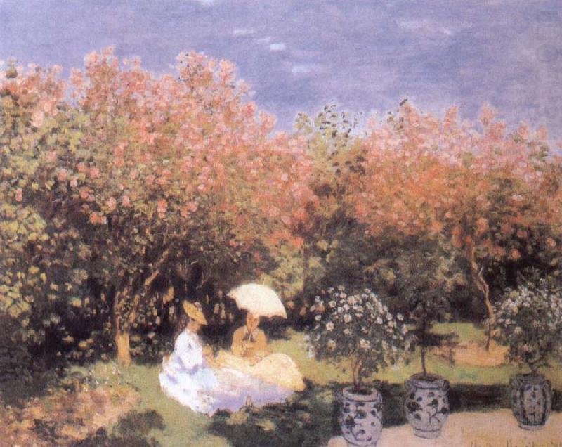 Claude Monet The Garden china oil painting image